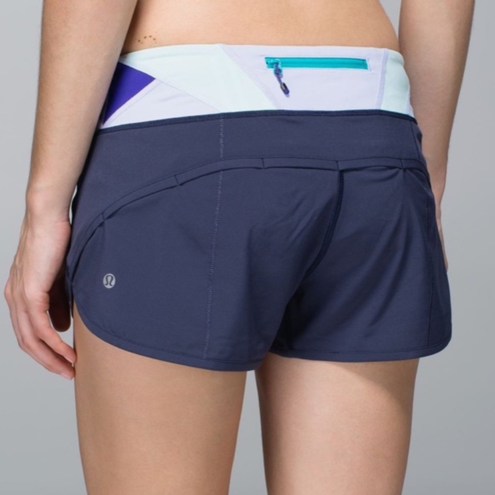 Speed Short *4-way Stretch 2.5" Navy blue 10